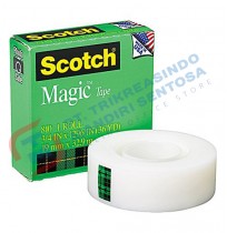 Magic Scotch Tape 3M 810 3/4" x 36Y 